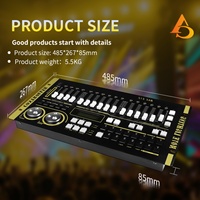 Console d'éclairage professionnelle AICPOSE DMX 512 pour scène, DJ, discothèque, événement, MAX 512Light