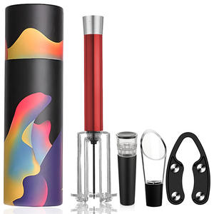 ที่เปิดขวดไวน์แบบพกพา IStapromo สำหรับคนรักไวน์ ที่เปิดขวดไวน์แบบใช้ลม ทำจากอลูมิเนียมอัลลอยด์ ดีไซน์สร้างสรรค์ - Product Image 5