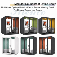 Cabine insonorisée Sinjoyin, espace de travail mobile intérieur, bureau modulaire, cabine téléphonique confidentielle, cabine d'étude à vendre