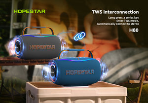 Hopestar H80 Portable Wireless MP3 Loudspeaker with Heavy Bass Waterproof Outdoor <strong>Soundbar</strong> <strong>for</strong> <strong>Computer</strong> Use New - Product Image 6