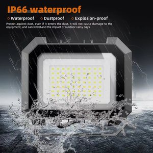 Dẫn nhẹ Lũ lụt hiệu suất cao IP65 không thấm nước 100 Watt <span class=keywords><strong>150W</strong></span> 200W 240W cho DLC được liệt kê dẫn nhẹ Lũ lụt ánh sáng - Product Image 5