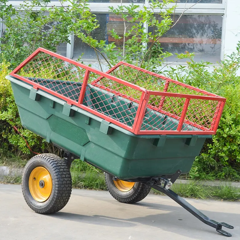 Multi Fungsi Transportasi Motor Traktor Tow ATV Camper Trailer Utilitas Tugas Berat ATV Wagon