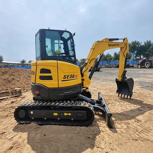 Excavadora de cadenas Shantui SE36SR de 3.8 toneladas con motor Yanmar, capacidad de cazo de 0.12m, alta eficiencia operativa, suministro directo de fábrica - Product Image 4