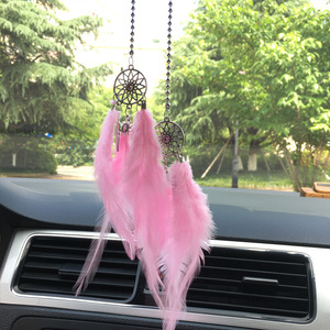 GULAKI Color Dream Catcher Car Fairy Tale Pendant Bedroom Homestay Car Rearview Mirror Decorative Pendant Pendant - Product Image 4