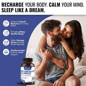 Fabricante de Suplementos de Complejo de Magnesio Nutracéutico, Vitamina para el Apoyo Inmunitario y Muscular, 120 Cápsulas de Complejo de Magnesio - Product Image 4