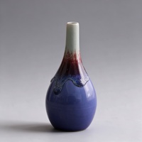 Mini vase à fleurs en céramique à blocs de couleur, petit vase décoratif pour étagère, bureau, table et décoration intérieure, moderne, options de couleurs