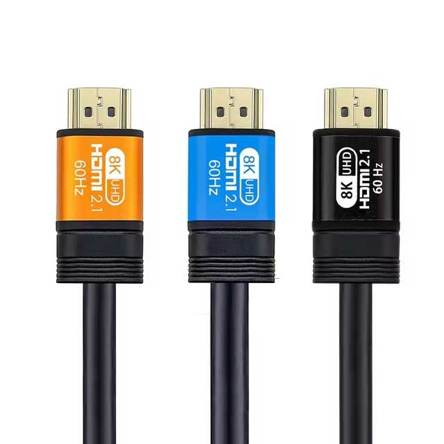 In Stock 8K HDMI Cables 8K60Hz 4K120Hz 48Gbps Ultra High Speed 2.1 HDMI to HDMI Cable for TV/PS5/HDTV/Projectors