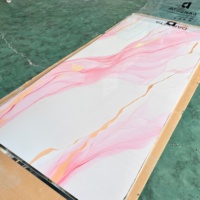 Panel Decorativo de PVC con Efecto Mármol y Protección UV para Revestimiento de Paredes, Techos y Muebles