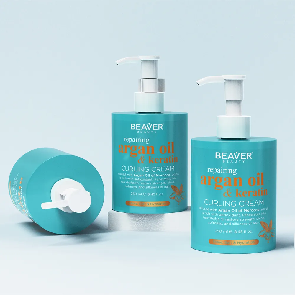 Beaver Curling Crème Private Label Curl Definiërende Enhancers Activator Crème Voor Natuurlijke Haar Krullend Crème