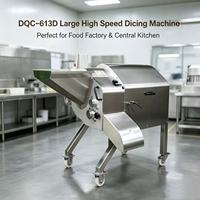 DQC-613D Grote Hoge Snelheid Groente- en Fruit Snijmachine Commerciële Snijmachine voor Centrale Keuken Voedselverwerkingsbedrijf
