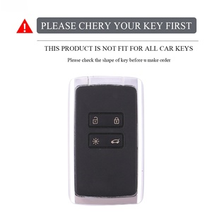 Housse de clé de <span class=keywords><strong>voiture</strong></span> en TPU pour <span class=keywords><strong>Renault</strong></span> Captur Megane Talisman Espace Clio Zoe Koleos Scenic 4 Arkana Dacia Sandero Card - Product Image 2