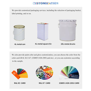 Capa superior de poliuretano alifático para exteriores resistente a la intemperie para revestimiento de la industria automotriz - Product Image 3