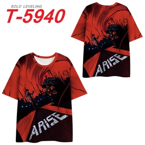 9 Styles <span class=keywords><strong>Grande</strong></span> <span class=keywords><strong>Taille</strong></span> Populaire Dessin Animé Solo Nivellement Cheng Xiaoyu T-shirt Anime Hommes Chemises pour Enfants - Product Image 3