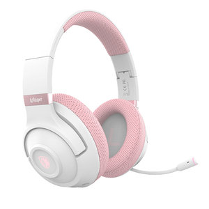 Cuffie da gioco <span class=keywords><strong>SADES</strong></span> Whisper senza fili over-ear con microfono retrattile, luce blu 5.3 e batteria a lunga durata - Product Image 2