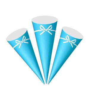 Vasos de Papel Desechables en Forma de Cono para Helado, Fundas de Papel para Conos de Helado con Diseño Personalizado Impreso - Product Image 2