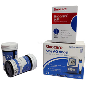Tiras reactivas y medidor de glucosa Sinocare Safe AQ Angel - Product Image 5
