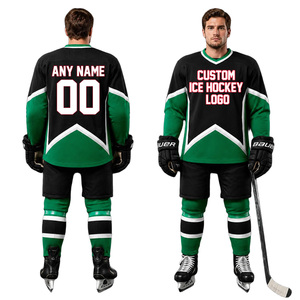 Maillot de hockey sur glace pour homme grande taille, saison 2026, maillot de hockey personnalisé de qualité supérieure, maillot de hockey officiel essentiel à manches longues pour les matchs - Product Image 1