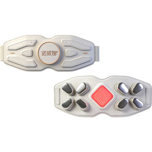Novena Waist Massager - A practical birthday gift for girls, featuring a luxurious massage <b>belt</b> with <b>red</b> light and heat therapy. - Product Image 1