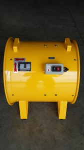 Ventilador Axial Industrial de Metal, Motor de CA de 800W, Ventilador de Piso con Gran Potencia de Viento para Uso Comercial - Product Image 2
