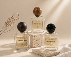 Nueva Botella de Perfume Redonda de Vidrio Vacía Personalizada de Lujo, Botella de Perfume de Vidrio de 30 ml, 50 ml, 100 ml - Product Image 1