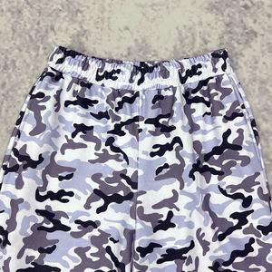 Survêtements personnalisés unisexes, ensembles camouflage imprimés sur toute la surface, sweat-shirt et pantalon de survêtement, survêtement ample surdimensionné à fermeture éclair pour hommes - Product Image 4