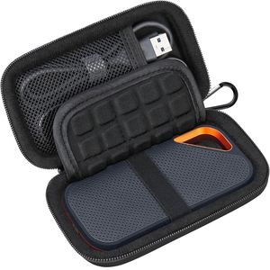 EVA <b>Hard</b> Carrying Case Protective Storage Travel Bag EVA Shockproof Case for SanDisk Extreme Pro <b>Hard</b> <b>Drive</b> - Product Image 1