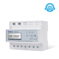 Compteur d'énergie sans fil Eastron SDM530-LR triphasé à connexion directe au réseau LoraWAN, contrôle à distance
