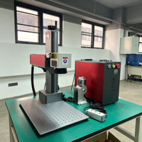 Nueva Máquina de Grabado Láser de Fibra Metálica CNC Refrigerada por Aire, Compatible con AI/DXF/PLT/DWG/JPG, Fácil de Operar, para Joyería, Vasos, Anillos