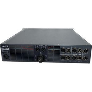 Amplificateur de subwoofer haute puissance 4*2200w 8Ohm <span class=keywords><strong>Prix</strong></span> <span class=keywords><strong>d</strong></span>'usine LA12X Amplificateur de puissance 4 canaux classe <span class=keywords><strong>D</strong></span> avec DSP - Product Image 3