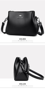 Designer de luxe femmes PU Durable fermeture éclair imperméable décontracté fourre-tout sacs à main grande capacité mode - Product Image 4