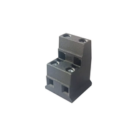 Bloc de bornes à vis pour circuit imprimé, style européen, 2 pôles, contacts en laiton, modèle 17,50 mm d'espace entre les bornes, >30 AWG, 65A, 2500V, protection contre les surtensions, marque XLCF, Guangdong