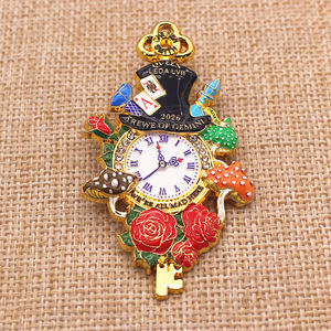 Distintivo con Texture Opaca e Finitura in Metallo Spazzolato - Badge in Metallo Personalizzati - Product Image 5