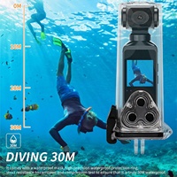 Casque de sports de plein air sans fil ultra hd wifi caméra d'action sous-marine grand angle 360 4K 5k
