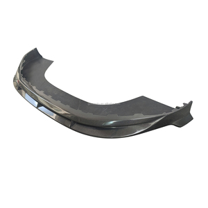 Lèvre de pare-chocs avant en fibre de carbone 95B.3 pour kit carrosserie <span class=keywords><strong>Porsche</strong></span> <span class=keywords><strong>Macan</strong></span> <span class=keywords><strong>S</strong></span>, protection et décoration du spoiler avant 2023+ - Product Image 6