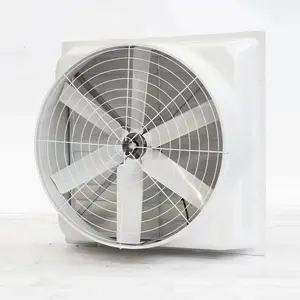 Greenhouse Ventilation Farms 50Inch Poultry Farm cone fans Fiber Glass Shutter Ventilation Fan