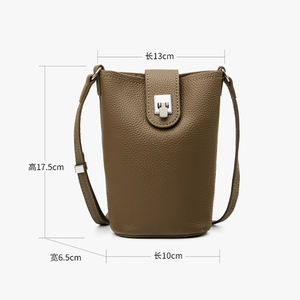 2025 da donna in vera pelle Mini borse a <span class=keywords><strong>tracolla</strong></span> a <span class=keywords><strong>tracolla</strong></span> borsa per telefono <span class=keywords><strong>cellulare</strong></span> Casual piccola borsa da donna in pelle - Product Image 3