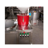 Chinois automatique de pression d'air 6 tofu moule lait de soja panner tofu faisant la machine/tofu maker/tofu équipement de ligne de production