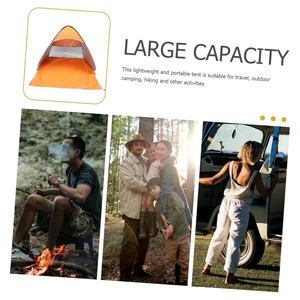 เต็นท์ชายหาดสำหรับครอบครัว กันแดด UV50 ศาลาพักผ่อนสำหรับตั้งแคมป์ เดินป่า ตกปลา น้ำหนักเบา พกพาสะดวก ระบายอากาศได้ดี และกันลม เต็นท์แบบป๊อปอัพ - Product Image 5