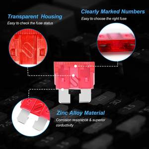 Kit d'assortiment de fusibles automobiles, 310 pièces, clips de fusibles avec outils pour la réparation électrique des véhicules - Product Image 3