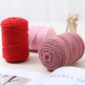 <span class=keywords><strong>Filo</strong></span> <span class=keywords><strong>per</strong></span> cucire pesante in cotone cavo tondeggiante da 2mm <span class=keywords><strong>per</strong></span> <span class=keywords><strong>uncinetto</strong></span> <span class=keywords><strong>borse</strong></span> cappelli fatti a mano filato fai da te - Product Image 6