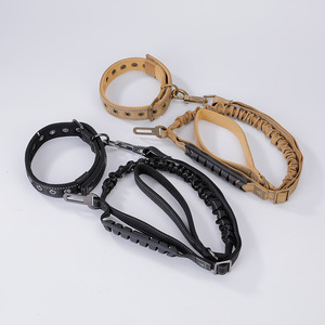 मध्यम और बड़े कुत्तों के लिए उच्च गुणवत्ता प्रशिक्षण कुत्ते पट्टा और कॉलर सेट के साथ मध्यम और बड़े कुत्तों के लिए - Product Image 2