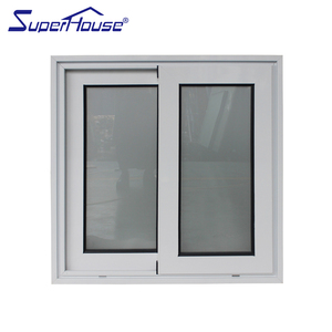 Upvc Custom Raam Wit Aluminium Thermische Onderbreking Schuiframen Voor Villa - Product Image 2