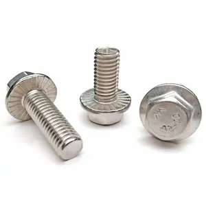 एम 3 एम 6 एम 8 एम 10 एम 12 उच्च गुणवत्ता वाले एम 5 टाइटेनियम 12 बिंदु फ्लैंज बोल्ट मोटर वाहन फ्लैंज और नट्स - Product Image 5