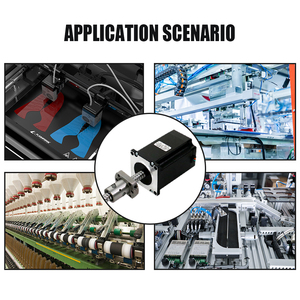 มอเตอร์สเต็ปเปอร์ HLTNC Nema 23 รุ่น 57-56 57-82 ใช้ร่วมกับบอลสกรู 1204 1210 ความยาว 500 มม. ชุดสำหรับเครื่อง CNC - Product Image 6