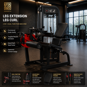 เครื่องบริหารขาแบบ 2 in 1 ยี่ห้อ ZY Commercial สำหรับบริหารกล้ามเนื้อ<span class=keywords><strong>ขา</strong></span>ส่วนต้นขาและน่อง แบบมืออาชีพ ใช้ระบบ Pin Loaded Selectorized เหมาะสำหรับยิม - Product Image 2