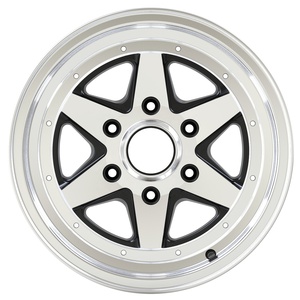 Jantes de voiture en aluminium BY-D1837 16x6,5 pouces, ET 38 mm, PCD 139,7 mm, 6 trous, roues en alliage formées par fluage - Product Image 4