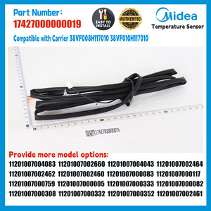 Sensor de Temperatura de Descarga 17427000000019 para Unidad Exterior de Aire Acondicionado Midea Carrier, Termistor con Sonda de Cobre - Product Image 2