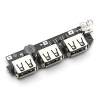 Circuit imprimé électronique RDS 5V 1a 1,5 a 2,1 a 3 ports USB, Module de puissance rehausseur pas à monter