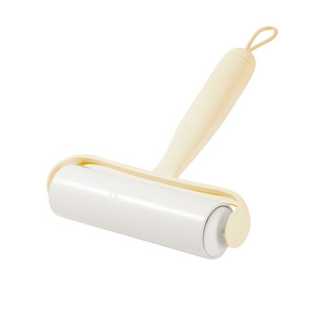 Lint Roller With Adhesive Roll For Pet Hair Removal On Clothes And Furniture Wall Mountable Design - Product Image 2