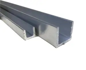 Profil Anodized AL Kustom Pabrik 6063 Ekstrusi Struktural Profil Aluminium